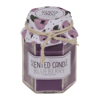 Aromatická svíčka v džemové sklenici (různé vůně) - Mango