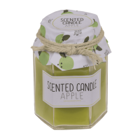 Aromatická svíčka v džemové sklenici (různé vůně) - Mango