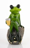 Keramická žabka s pivem