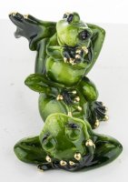 Keramické žabky – matka a dítě