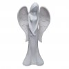 Keramický anděl bílý 41 cm