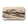 Dřevěná magnetka Malá Fatra - horská krajina Slovenska