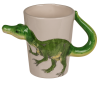 Keramický hrnek s dinosaurem - Velociraptor