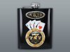 Placatka nerezová POKER 210 ml