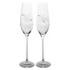 Swarovski sklenice na šampaňské Mr & Mrs